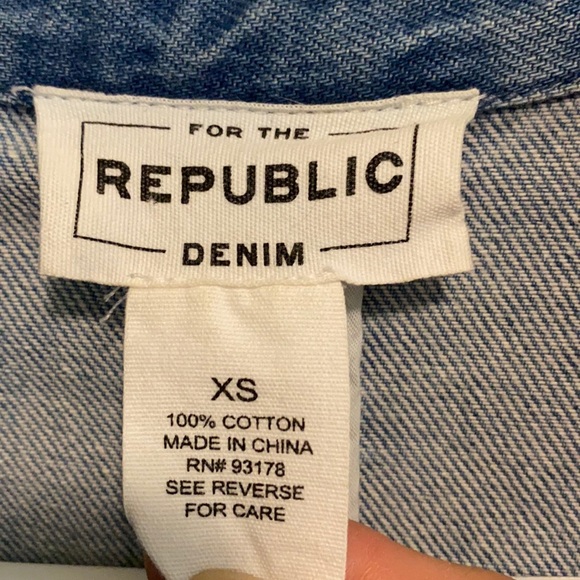 Denim For The Republic Duster/shirt dress - Picture 3 of 8